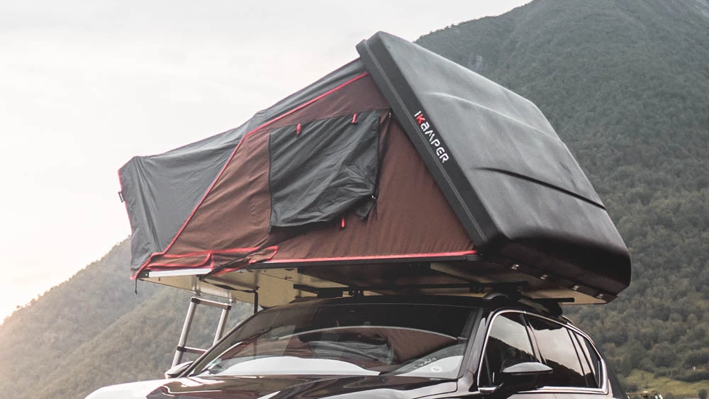 Skycamp tagtelt på Mercedes Vito