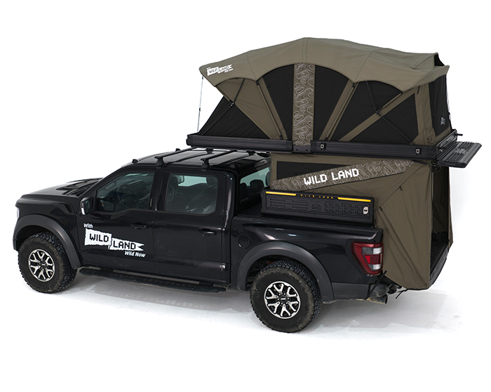 Trunk Pickup-kabine tagtelt fra Wild Land